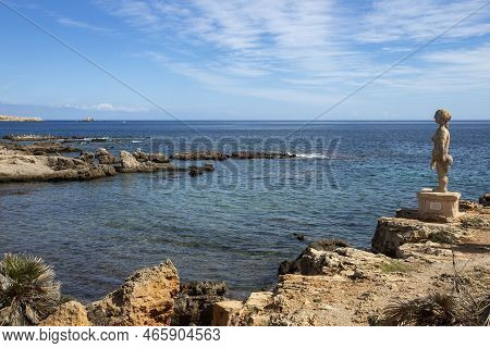 Capdepera, Palma De Mallorca - Spain - September 28, 2022. Work By The Artist Joan Bennassar On The 