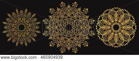 Mandala Art Design Pack 3 In 1. Luxury Mandala Design Floral Mandala Art Beautiful Mandala Artwork