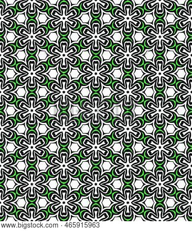 Multi Color Seamless Abstract Pattern. Background And Backdrop. Multi Colored. Colorful Ornamental D
