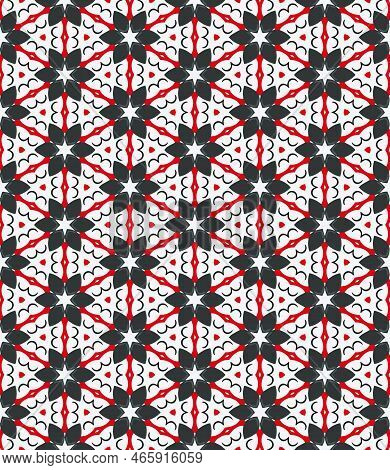 Multi Color Seamless Abstract Pattern. Background And Backdrop. Multi Colored. Colorful Ornamental D