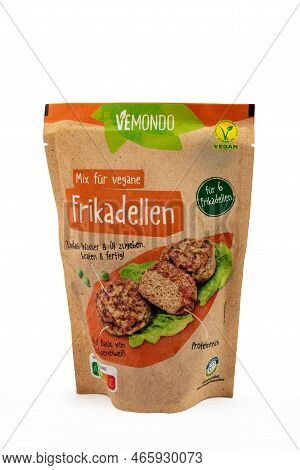 Wetzlar, Germany 2022-07-25: Vemondo: Lidl's Own Brand For Vegan Meat Products.