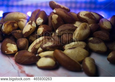 Brazil Nuts Heart Healthy Snake Close Up Shot