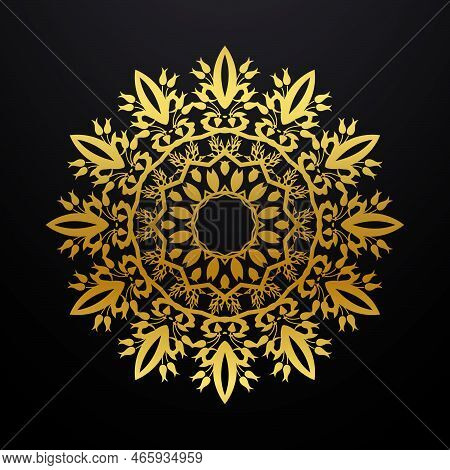 Mandala Art Design In Circle. Simple Mandala Design Floral Mandala Art Beautiful Mandala Artwork