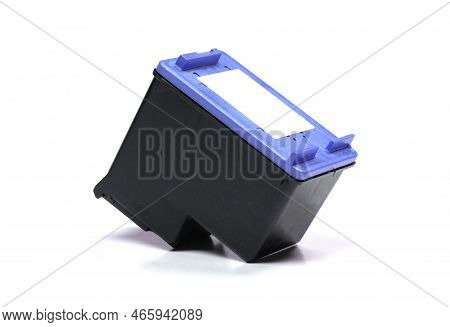 Ink Jet Cartridge, Isolated On White