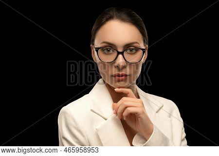 Confident Stylish Woman. Leader Or Ceo In Corparate Business. Leadership Concept