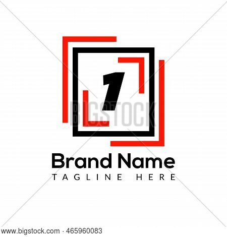Abstract 1 Letter Modern Initial Logo Design Template
