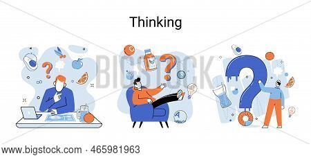 Thinking Process Of Functioning Of Consciousness, Which Determines Cognitive Activity Of Person And 