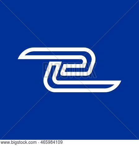 Simple And Unique Letter Or Word E Or Te Lowcase Font On Line Out Or Art Image Graphic Icon Logo Des