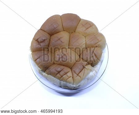 Bread Or Torn Bread Or Roti Sobek (in Indonesia) Containing Cheese, Strawberry Jam And Chocolate Ins