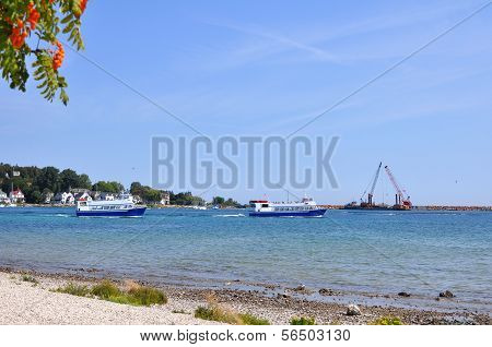 Two Boats On Lake