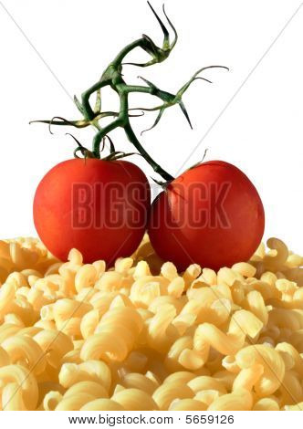 Pâtes et tomates