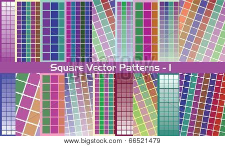 18 seamless patterns - vector Illustration