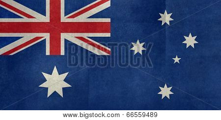 National flag of Australia, textured version