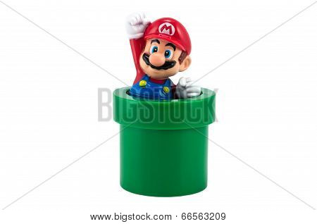 Mario With Pipe