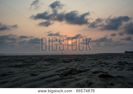 Sun And Reflection Land