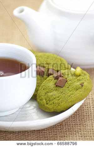 green tea cookie