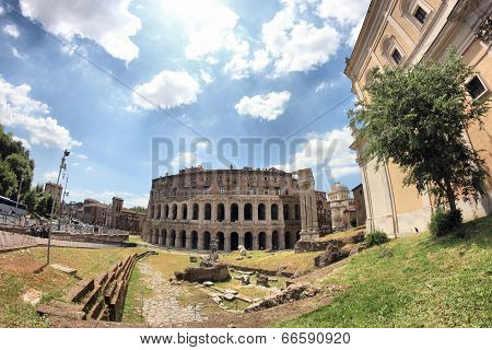 Theatre Marcellus, Rome, Italy