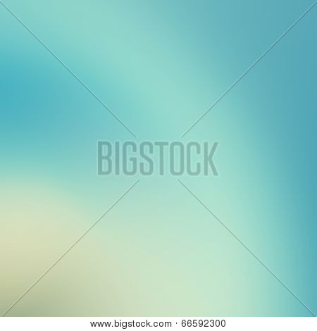 Magic Blue Blur Abstract Background