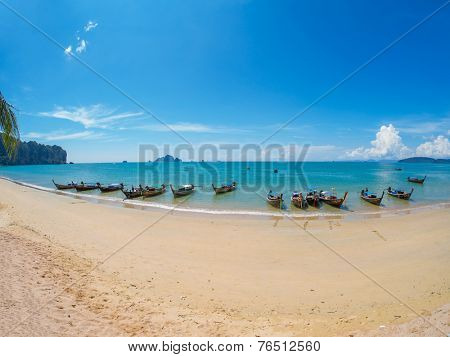 AoNang Beach in Krabi Thailand