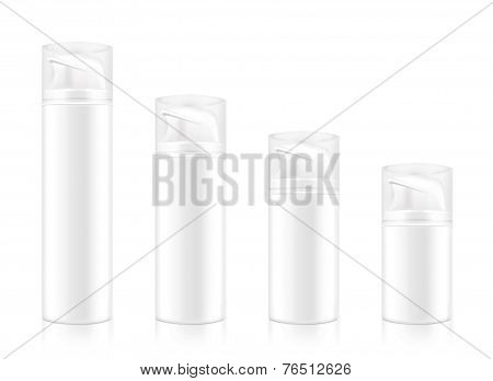 Cream bottle mock up