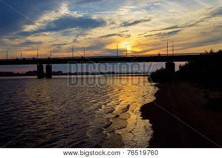 bridge over dvina