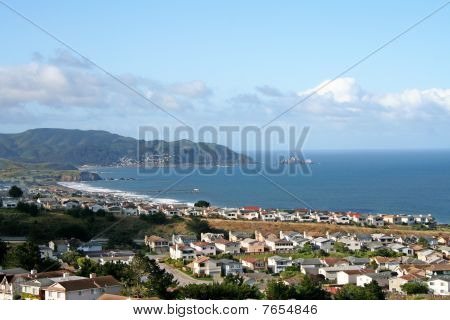 Pacifica pobřeží žijící