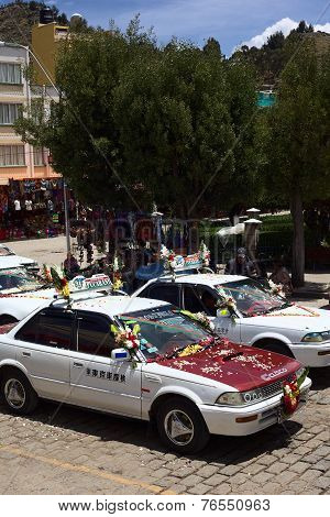 Blessing of Cars in Copacabana, Bolivia