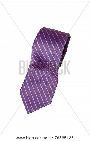Blue And Pink Strips Business Neck Tie