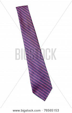 Blue And Pink Strips Business Neck Tie