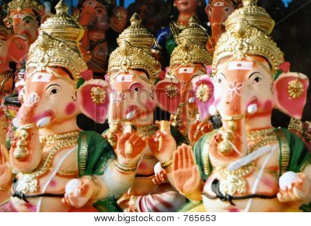 Statue di Ganesh Festival 