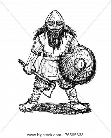 Smiling Viking
