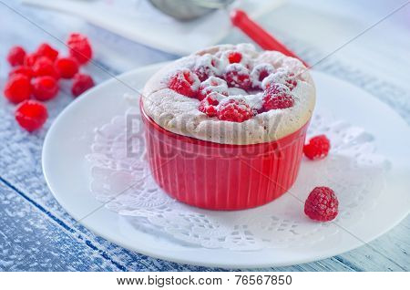 raspberry souffle