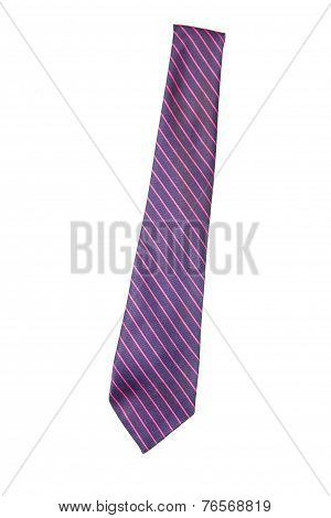 Blue And Pink Strips Business Neck Tie