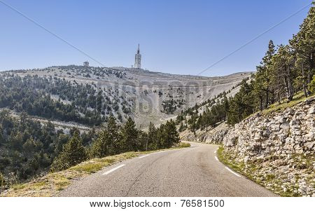 Road To Mont Ventoux