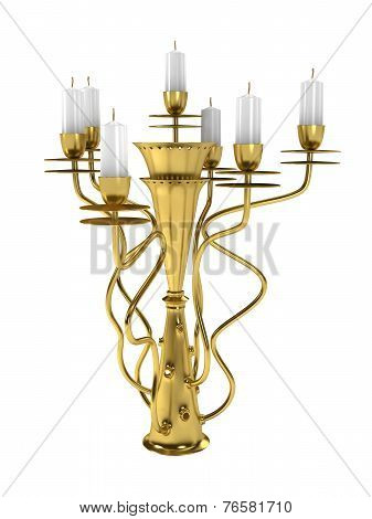 Metalic Candlestick