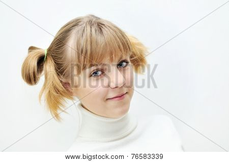 Portrait Of Teen Girl
