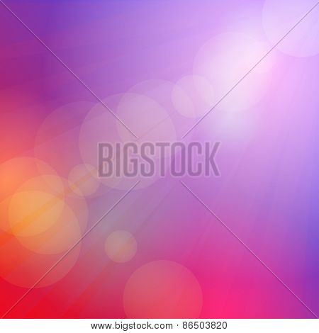 Abstract sky pink background, sunset, dawn, soft colored. Vector