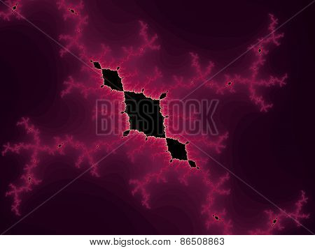 Abstraction fractal background