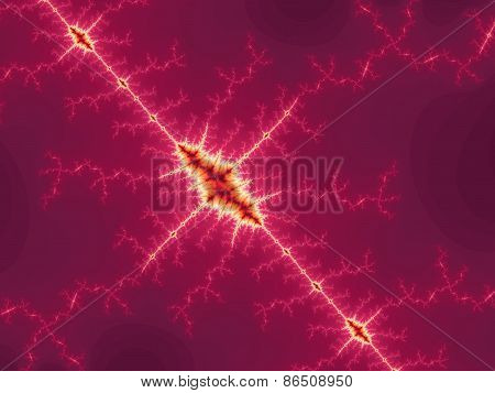 Abstraction fractal background