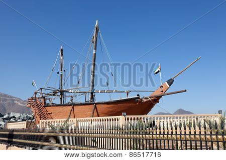 Historic Ship In Khor Fakkan
