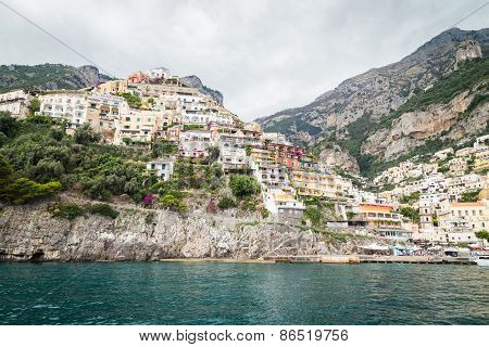 Positano, Italy - July 21
