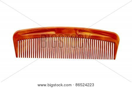 Hair Comb Isolated On White Background