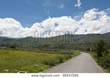 Peruvian roadway