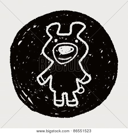 Doodle Bear Doll