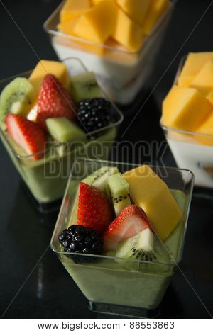 Matcha Panna Cotta