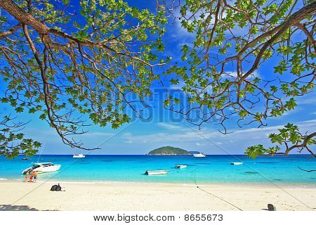 Strand a Similan Nemzeti Park