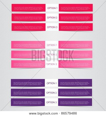 Modern infographic template