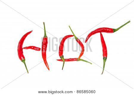 Hot chili peppers