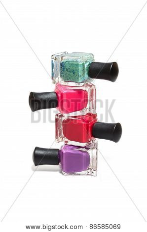 Nail polish bottles