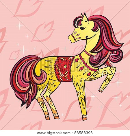 Ornamental Vector Horse